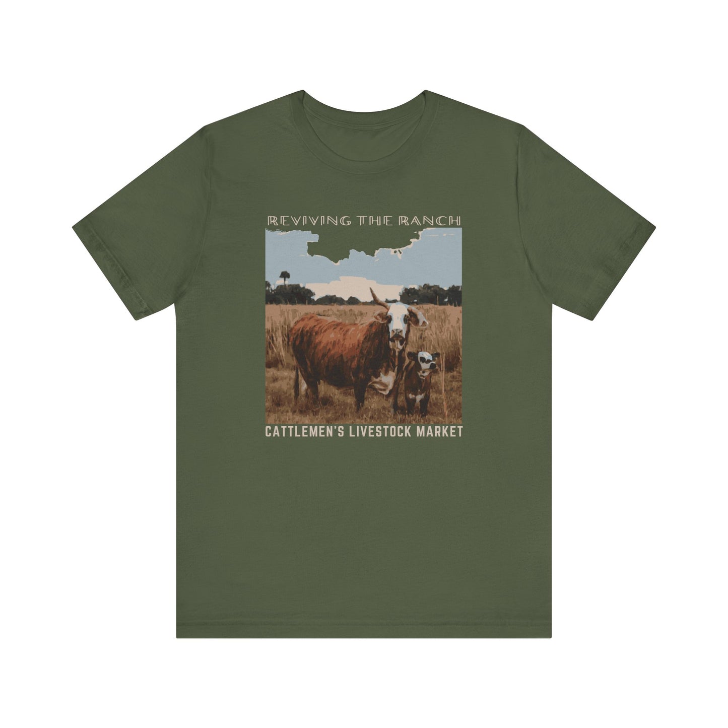 Cattlemen's Reviving the Ranch tee | Unisex Jersey Short Sleeve Tee