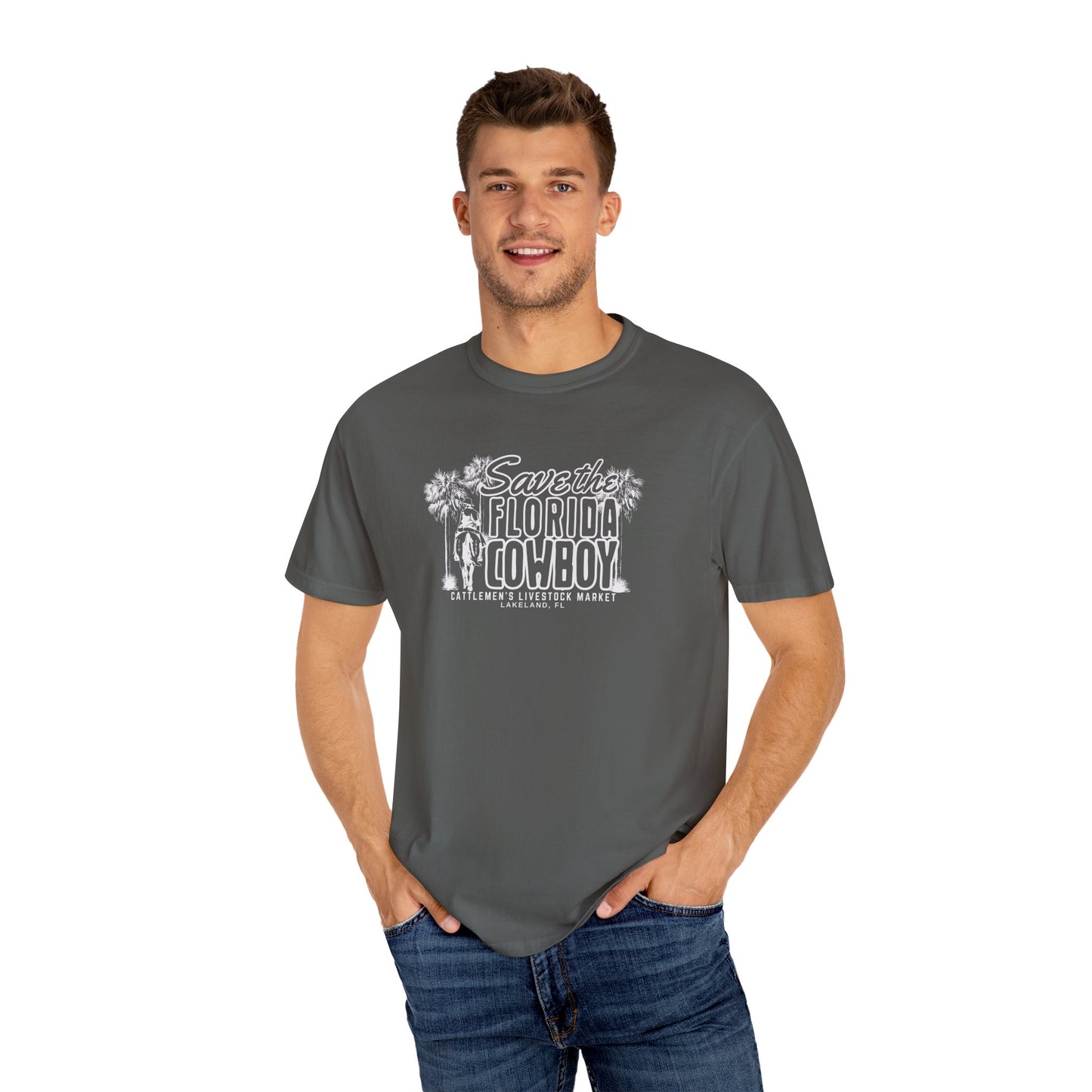 SAVE THE FLORIDA COWBOY | Comfort Colors tee