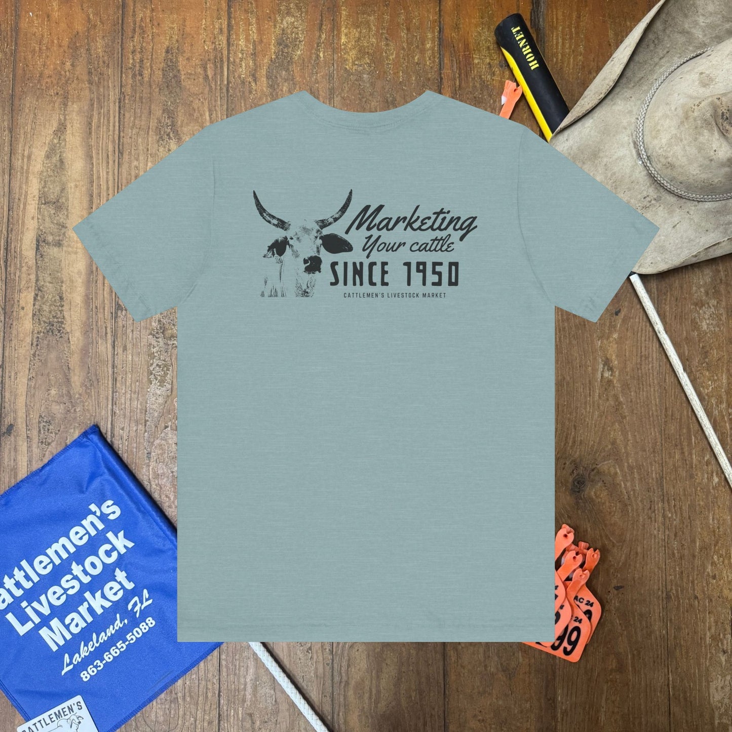 Marketing your cattle | Bella Canvas tee