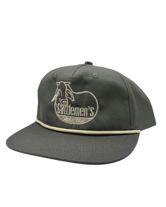 Cattlemen's Rope Hat - Grey