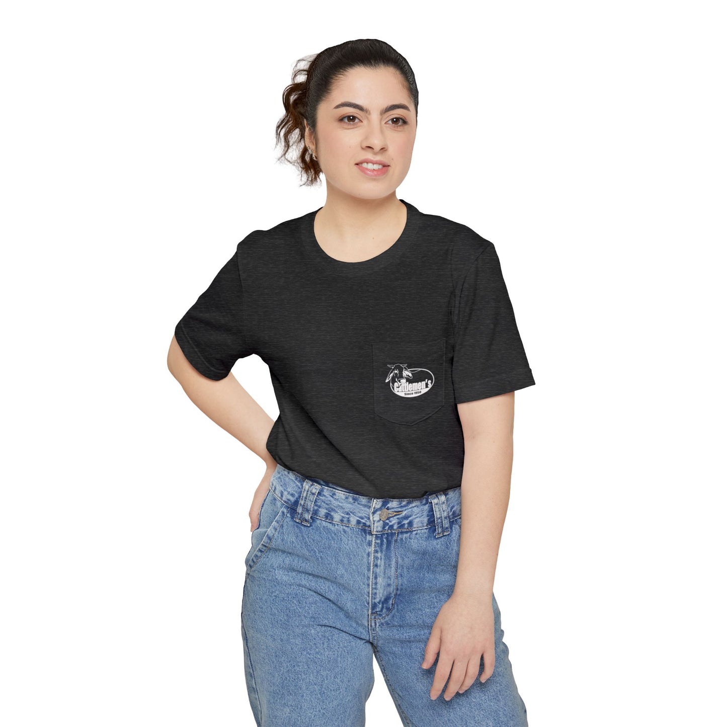 If you carry two dogs -Unisex Pocket T-shirt