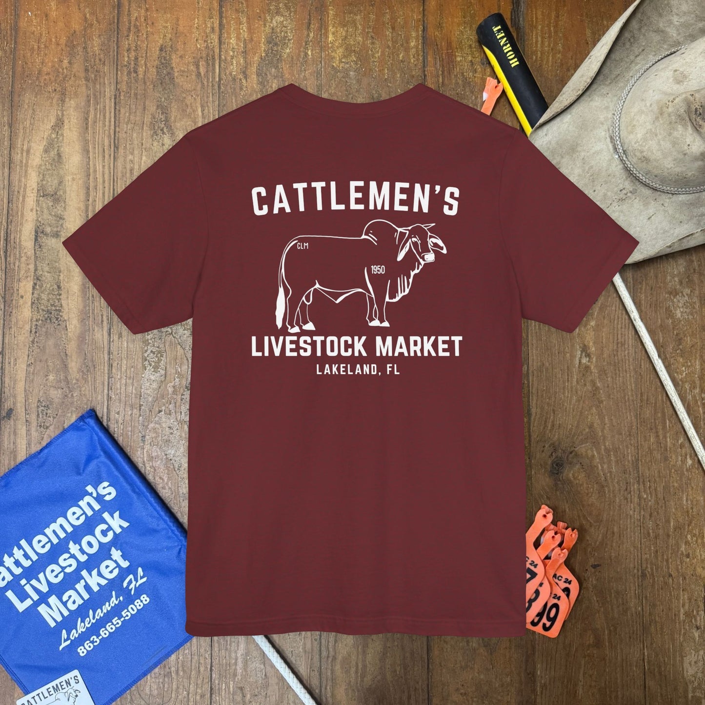 Cattlemen's Logo Tshirt | Unisex Jersey Short Sleeve Tee