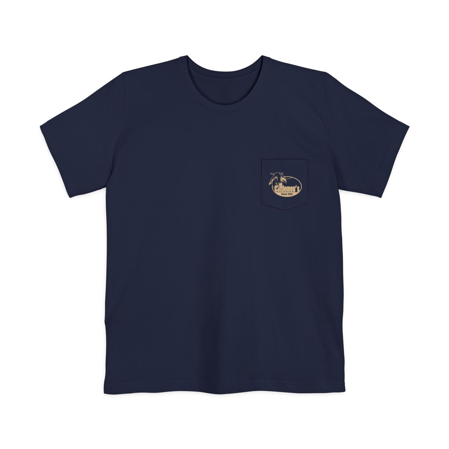 "Save the Florida Cowboy" - Navy Unisex Pocket T-shirt