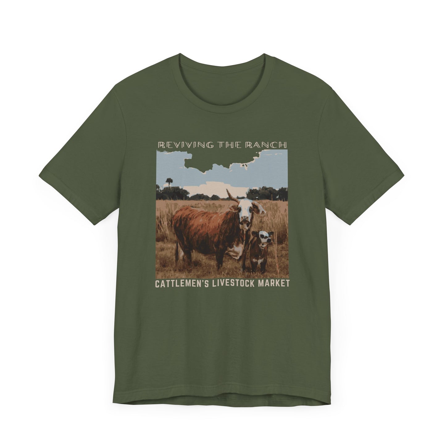 Cattlemen's Reviving the Ranch tee | Unisex Jersey Short Sleeve Tee