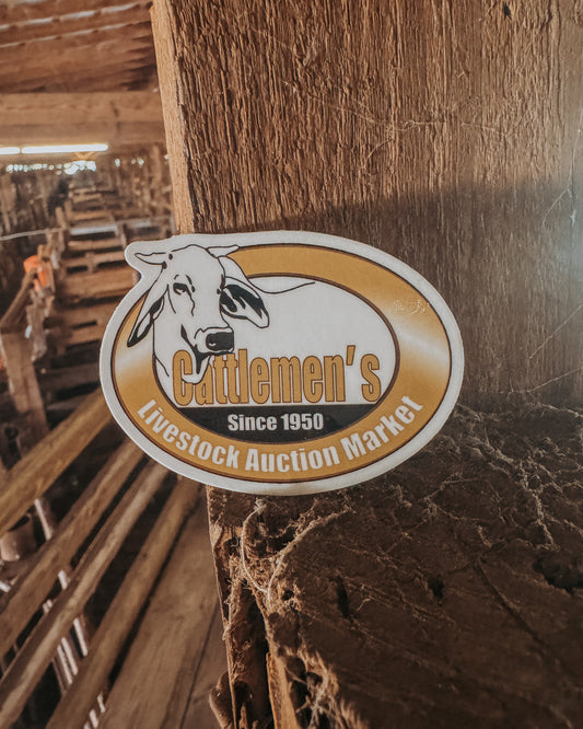 CATTLEMEN'S LOGO | Vinyl sticker