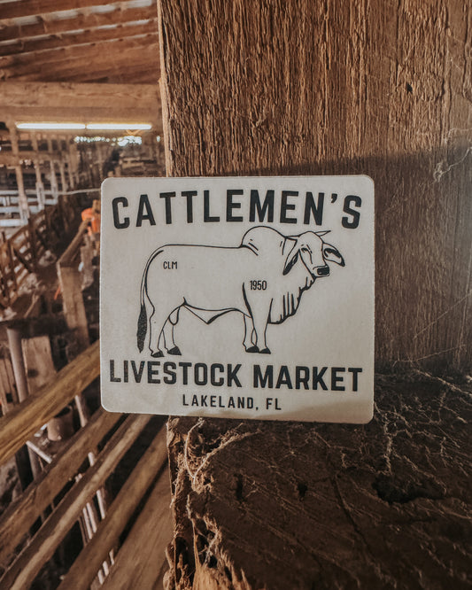 CATTLEMEN'S BULL LOGO | Vinyl sticker (Copy)