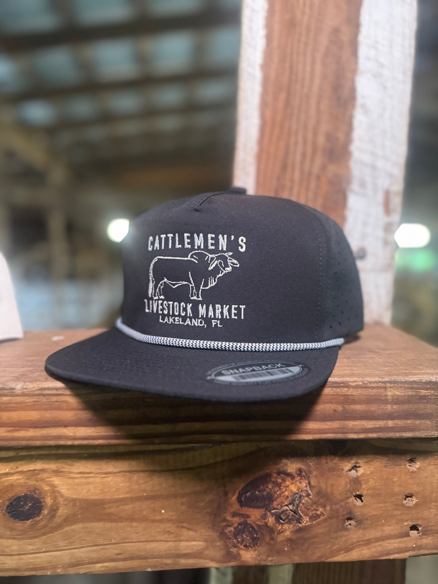 Cattlemen's Rope Hat - Black