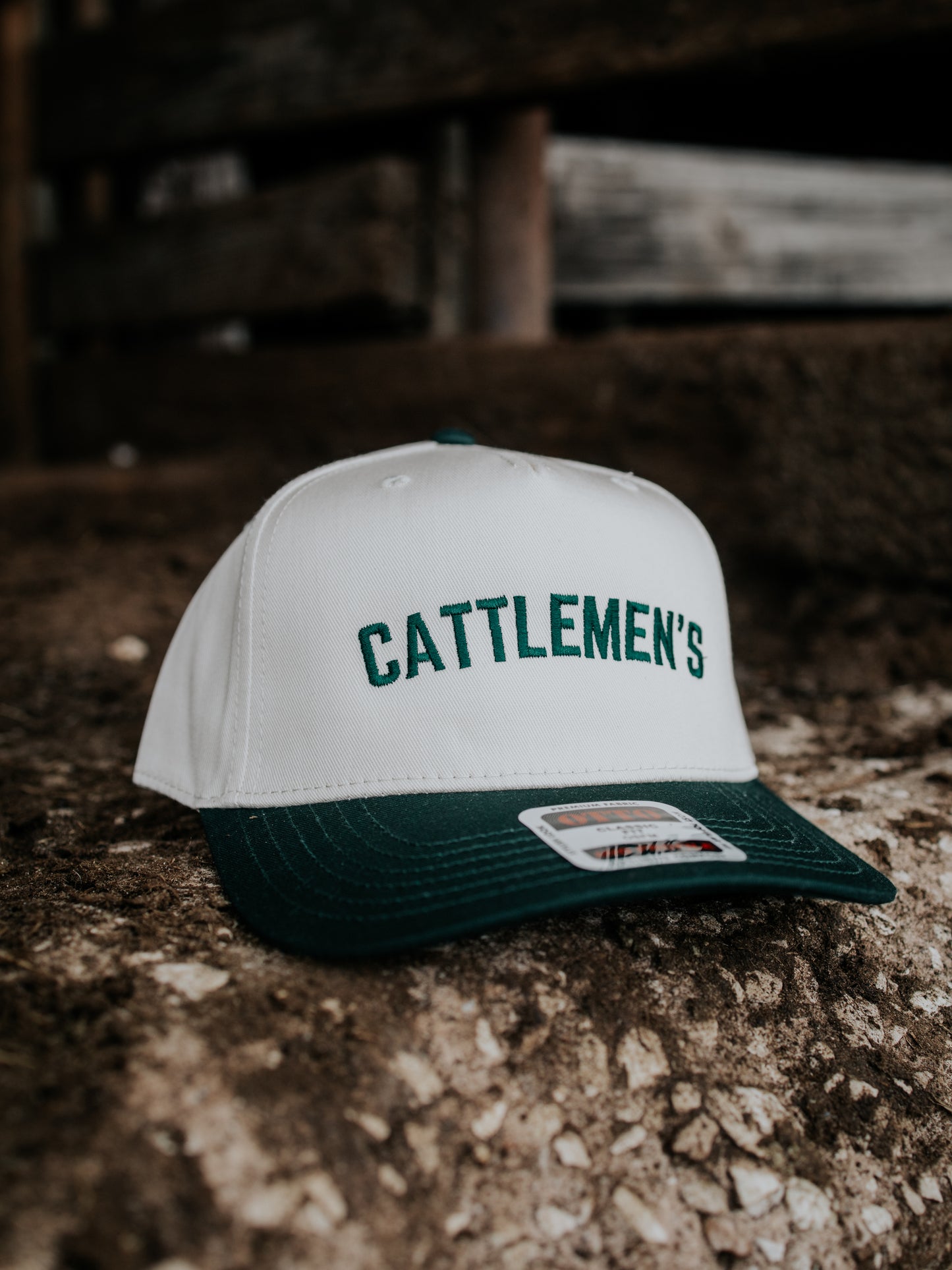 Cattlemen's Hat - Green/Natural