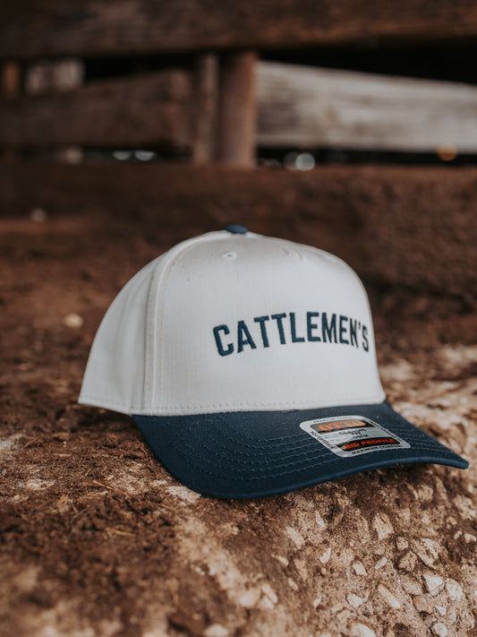 Cattlemen's Hat - Navy/Natural