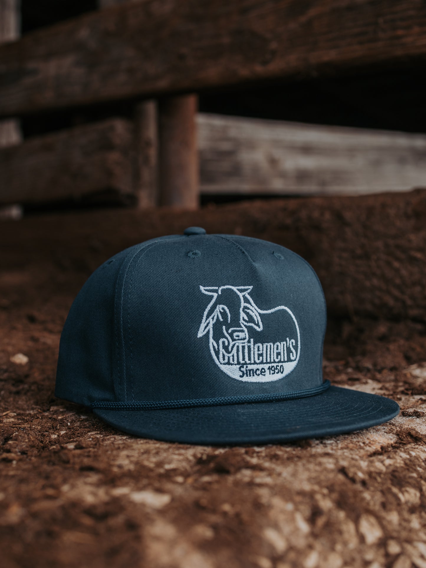 Navy Rope - Cattlemen's Rope Hat