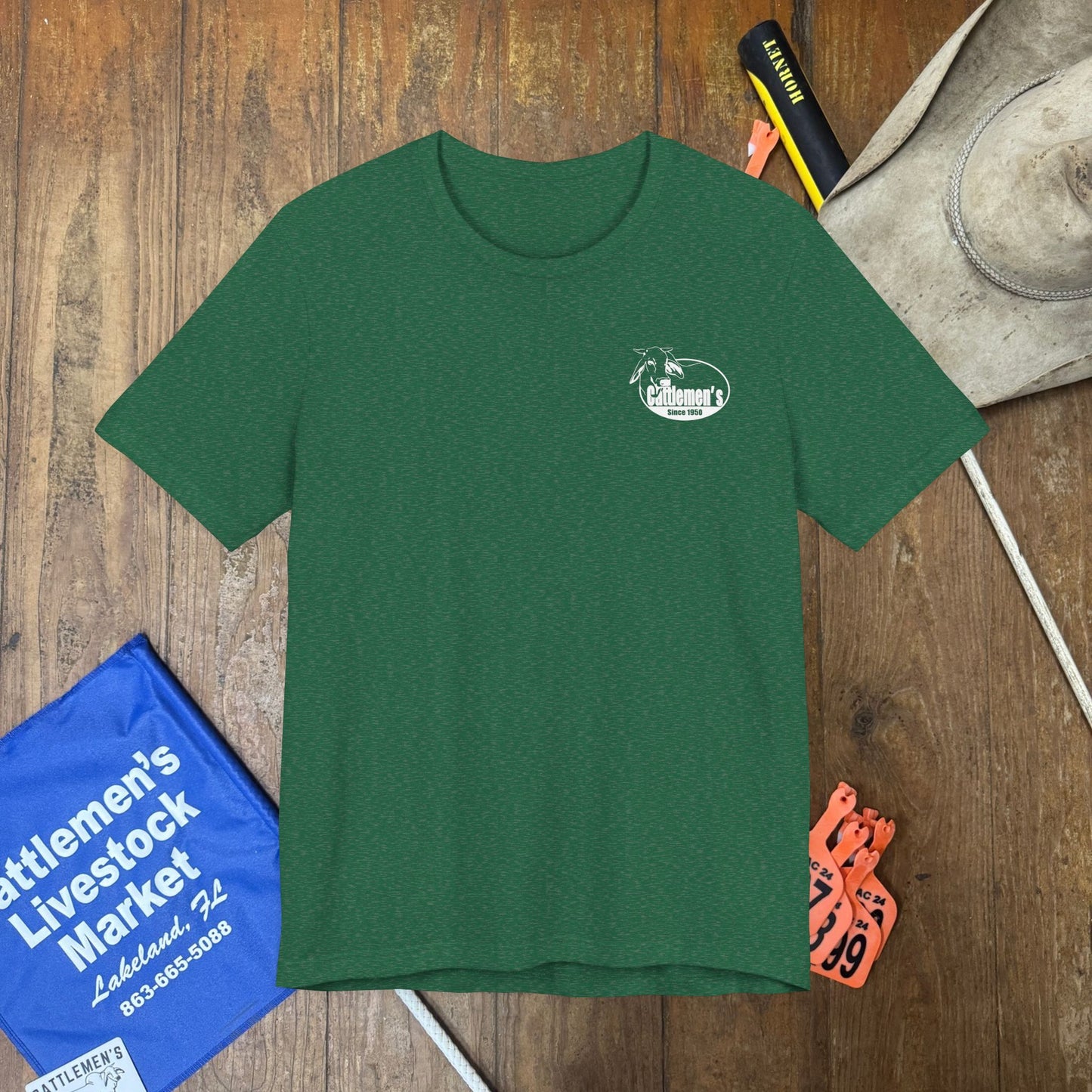 Cattlemen's Logo Tshirt | Unisex Jersey Short Sleeve Tee
