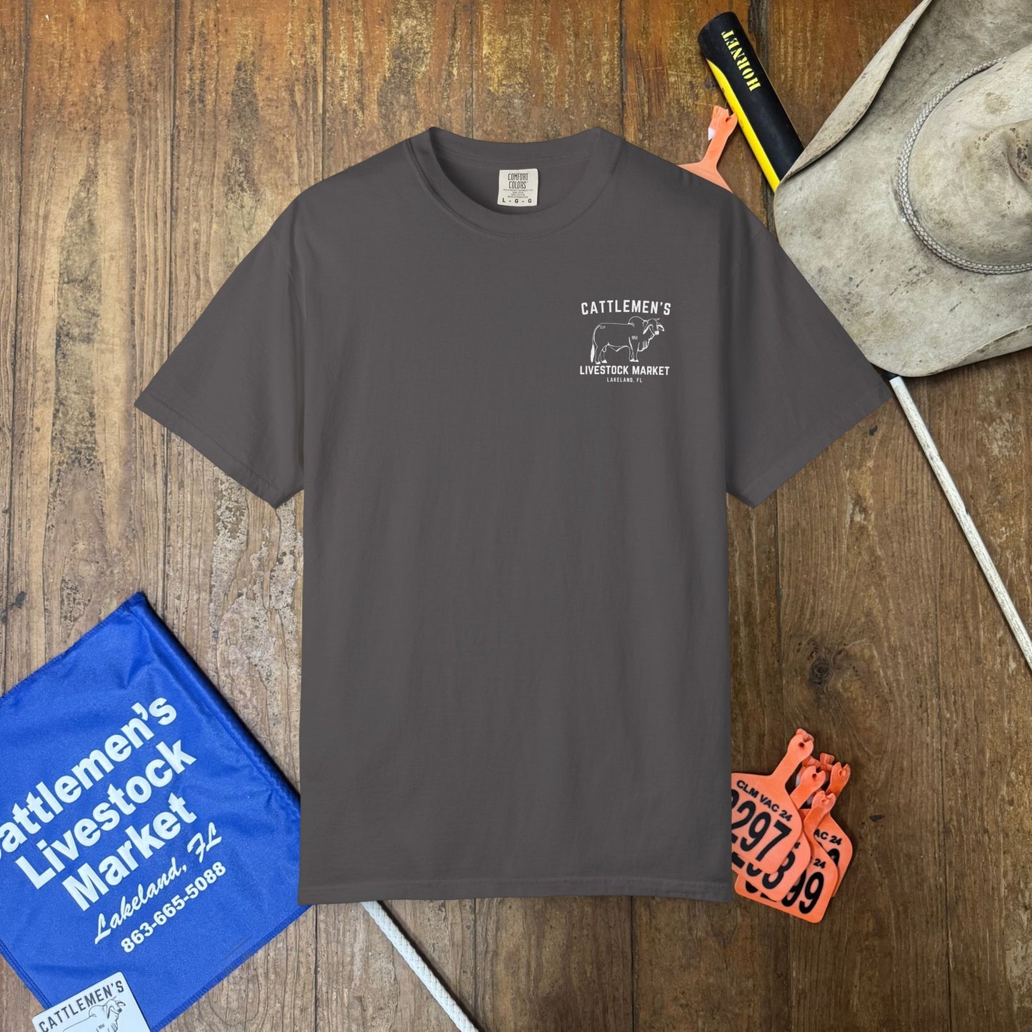 SAVE THE FLORIDA COWBOY | Comfort Colors tee | Front & Back