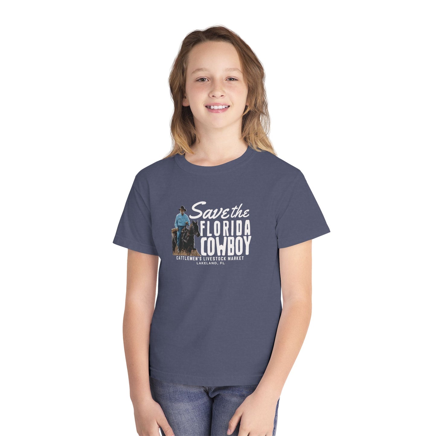 Save The Florida Cowboy - Kids T-shirt