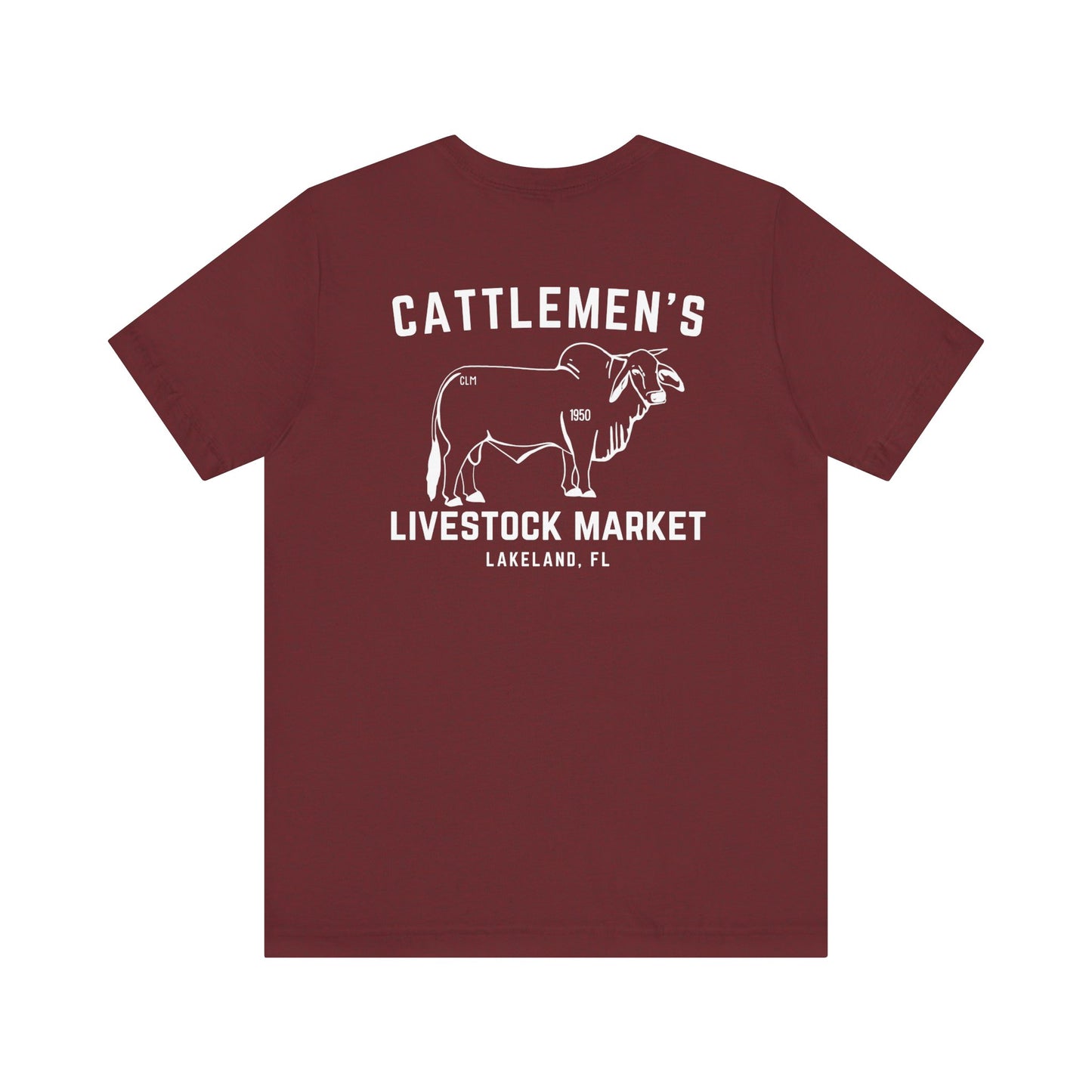 Cattlemen's Logo Tshirt | Unisex Jersey Short Sleeve Tee