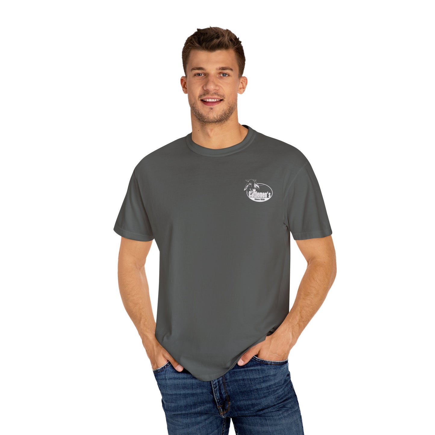 More Cowboy Than You  | Comfort Colors Tee Front and Back