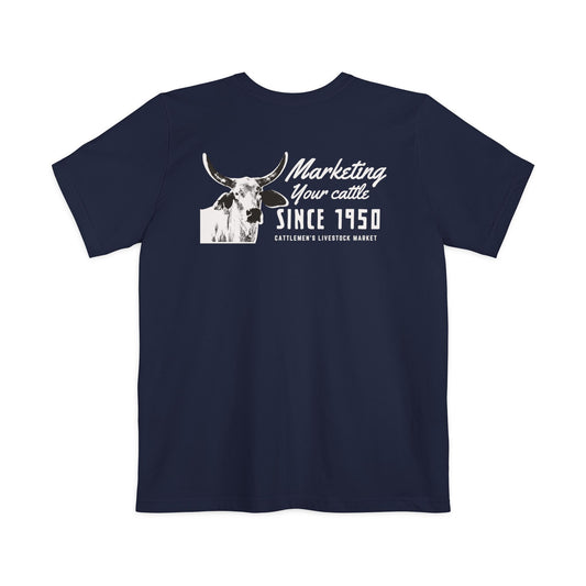 Cattlemen'sSince 1950 - Navy Unisex Pocket T-shirt
