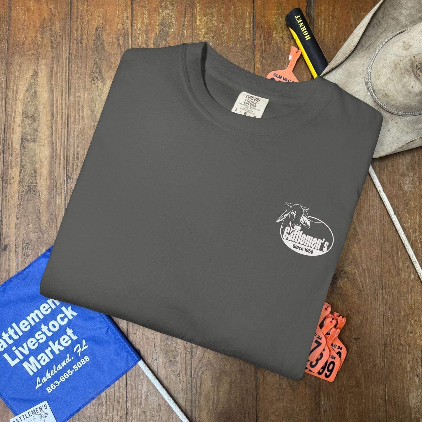 More Cowboy Than You  | Comfort Colors Tee Front and Back
