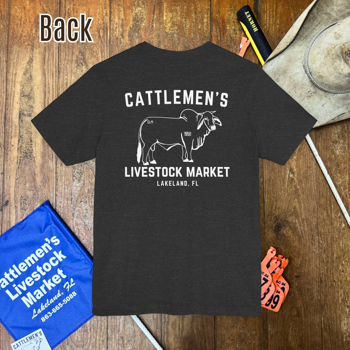 Cattlemen's Logo Tshirt | Unisex Jersey Short Sleeve Tee
