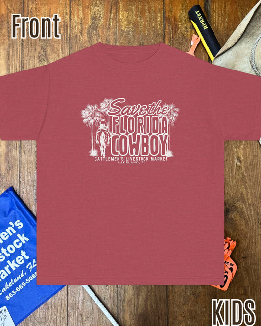 Save The Florida Cowboy - Kids T-shirt