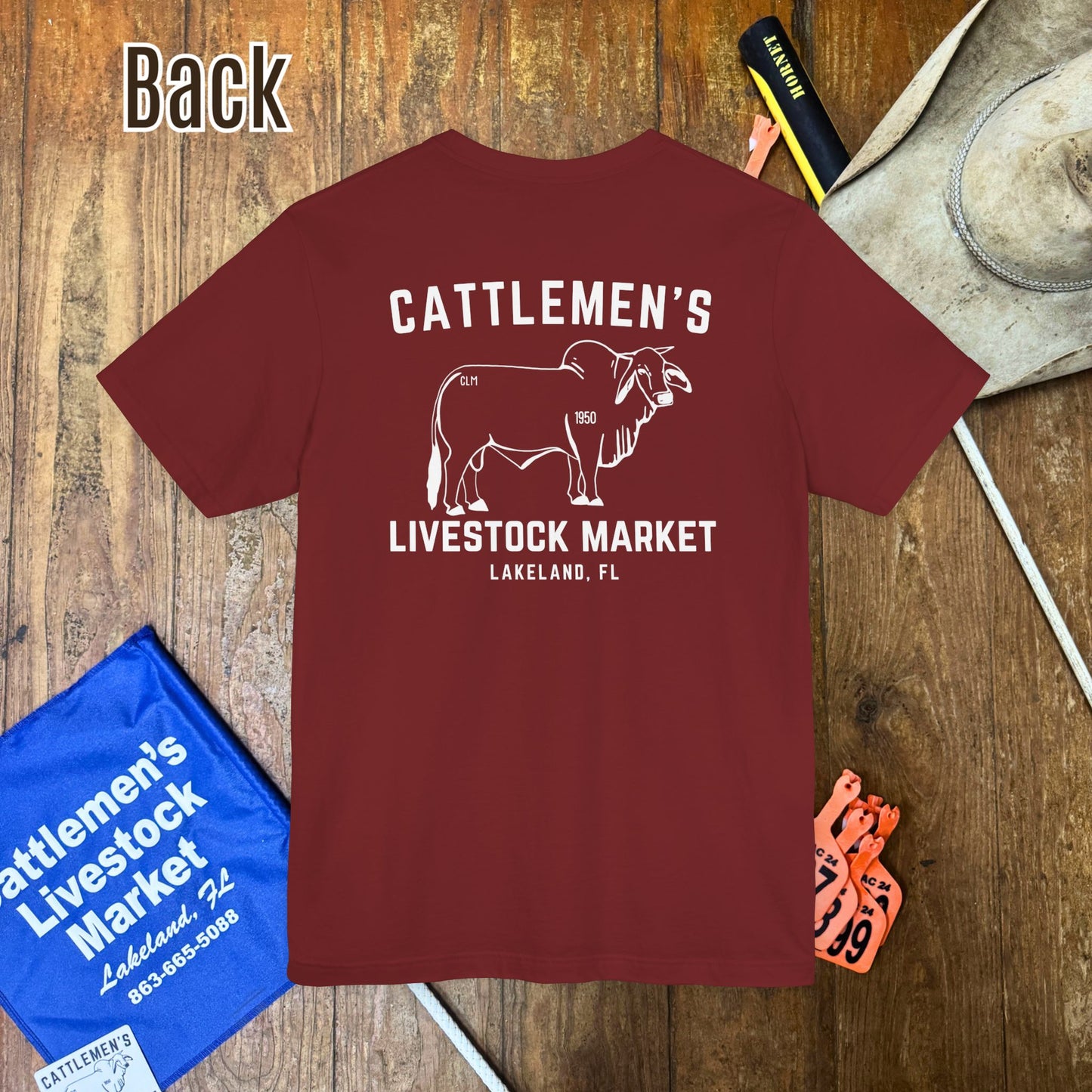 Cattlemen's Logo Tshirt | Unisex Jersey Short Sleeve Tee