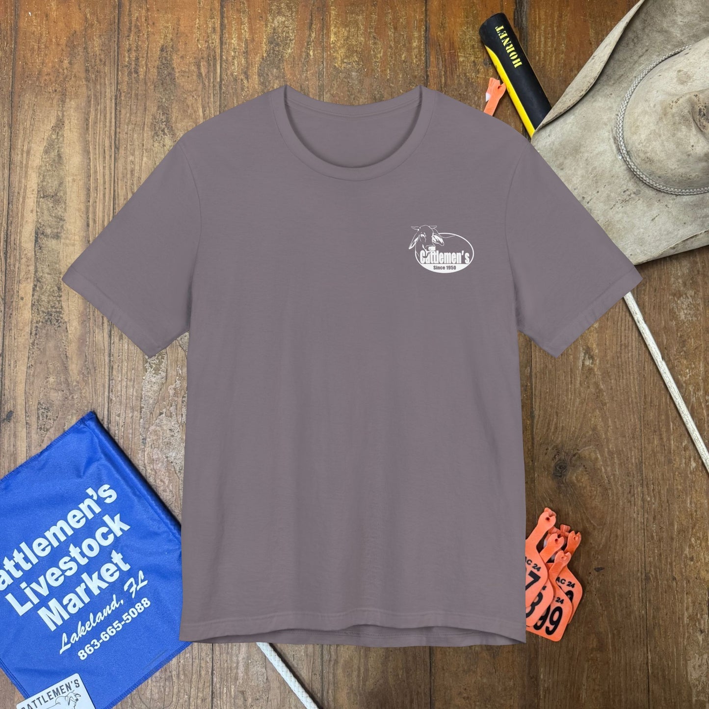 Cattlemen's Logo Tshirt | Unisex Jersey Short Sleeve Tee
