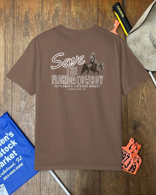 SAVE THE FLORIDA COWBOY | Comfort Colors tee