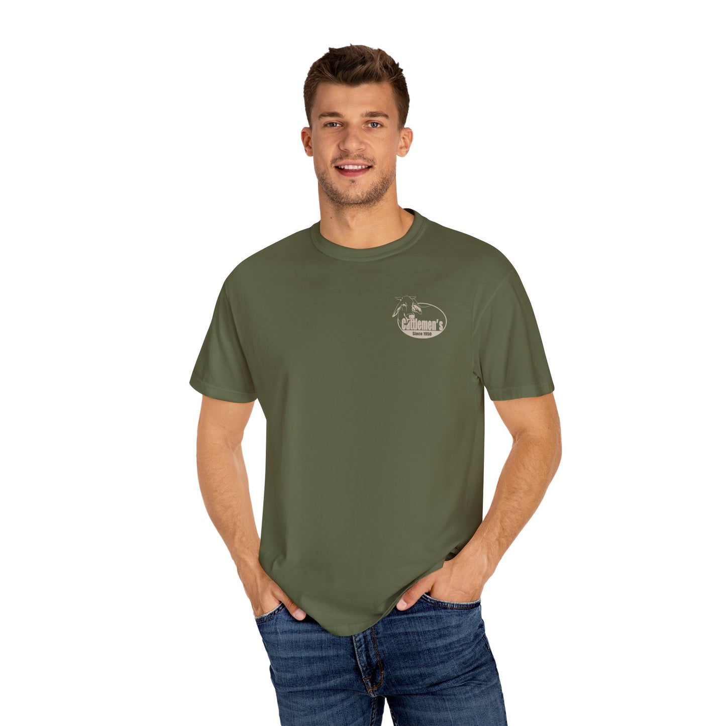 SAVE THE FLORIDA COWBOY | Comfort Colors tee - Olive