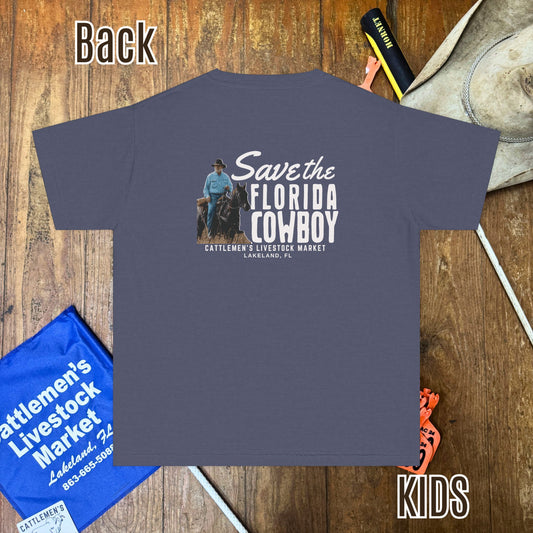 Save The Florida Cowboy -  Kids T-shirt