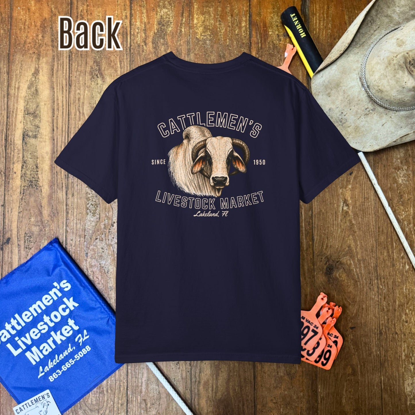Cattlemen's Bammer - CoffortColors Tshirt