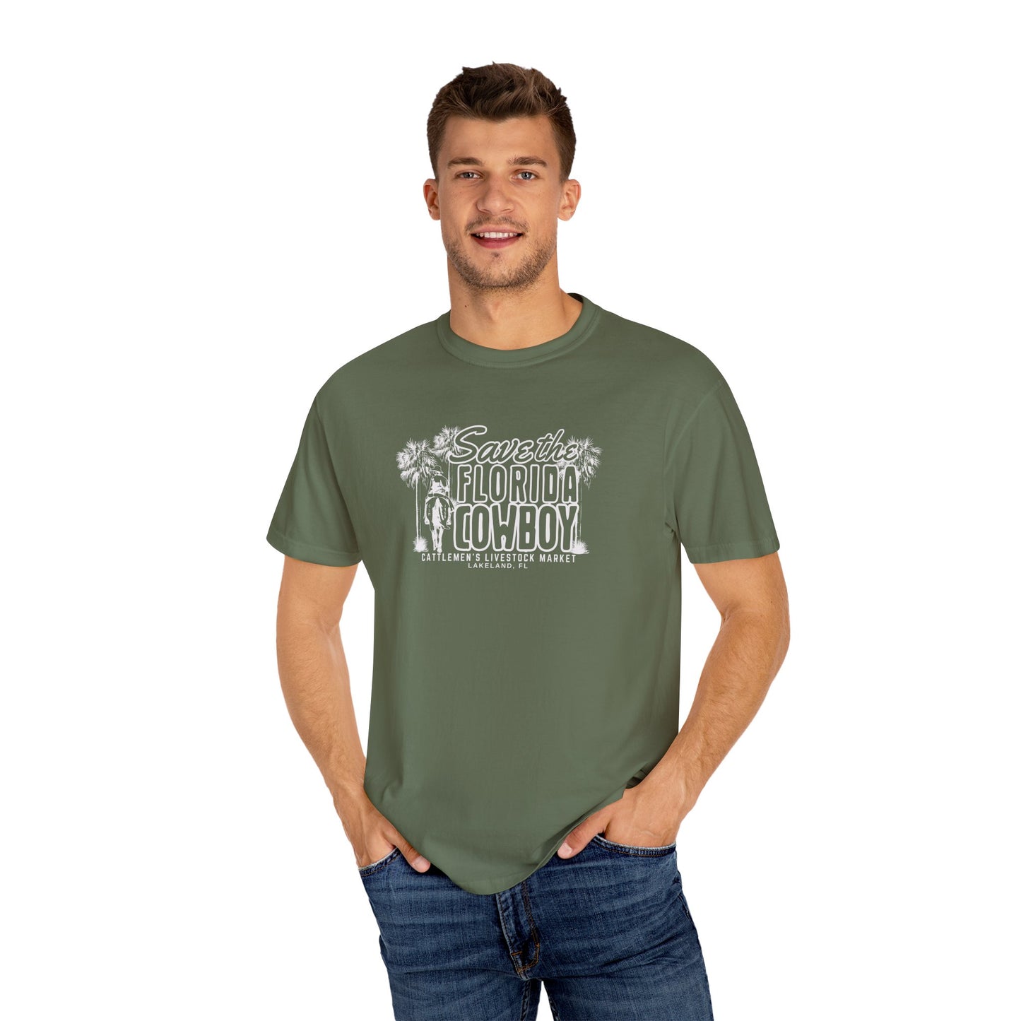 SAVE THE FLORIDA COWBOY | Comfort Colors tee
