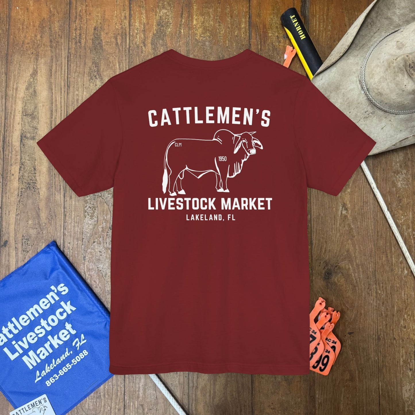 Cattlemen's Logo Tshirt | Unisex Jersey Short Sleeve Tee