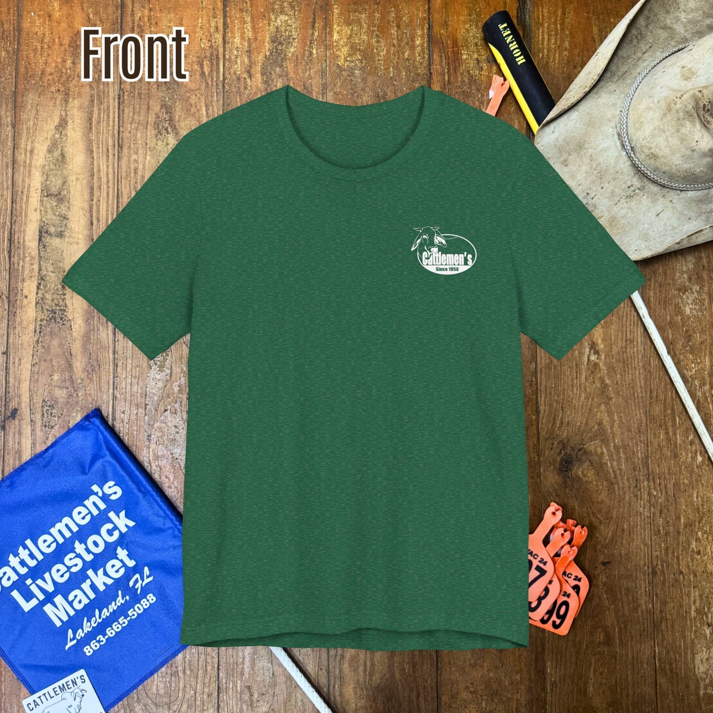 Cattlemen's Logo Tshirt | Unisex Jersey Short Sleeve Tee