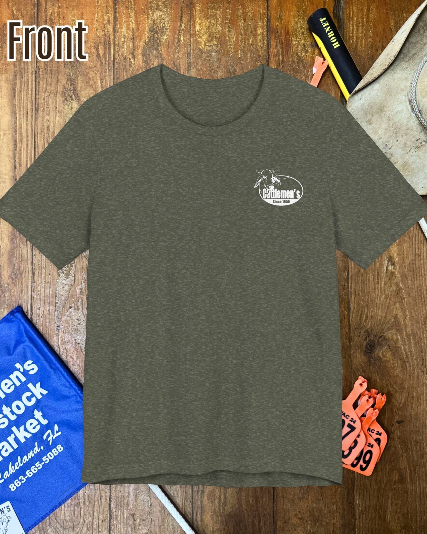 Cattlemen's Logo Tshirt | Unisex Jersey Short Sleeve Tee
