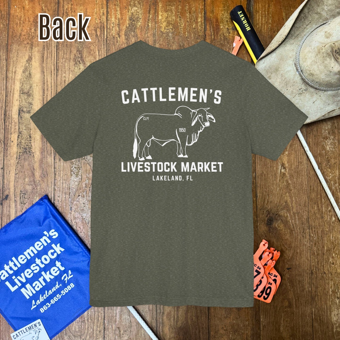 Cattlemen's Logo Tshirt | Unisex Jersey Short Sleeve Tee