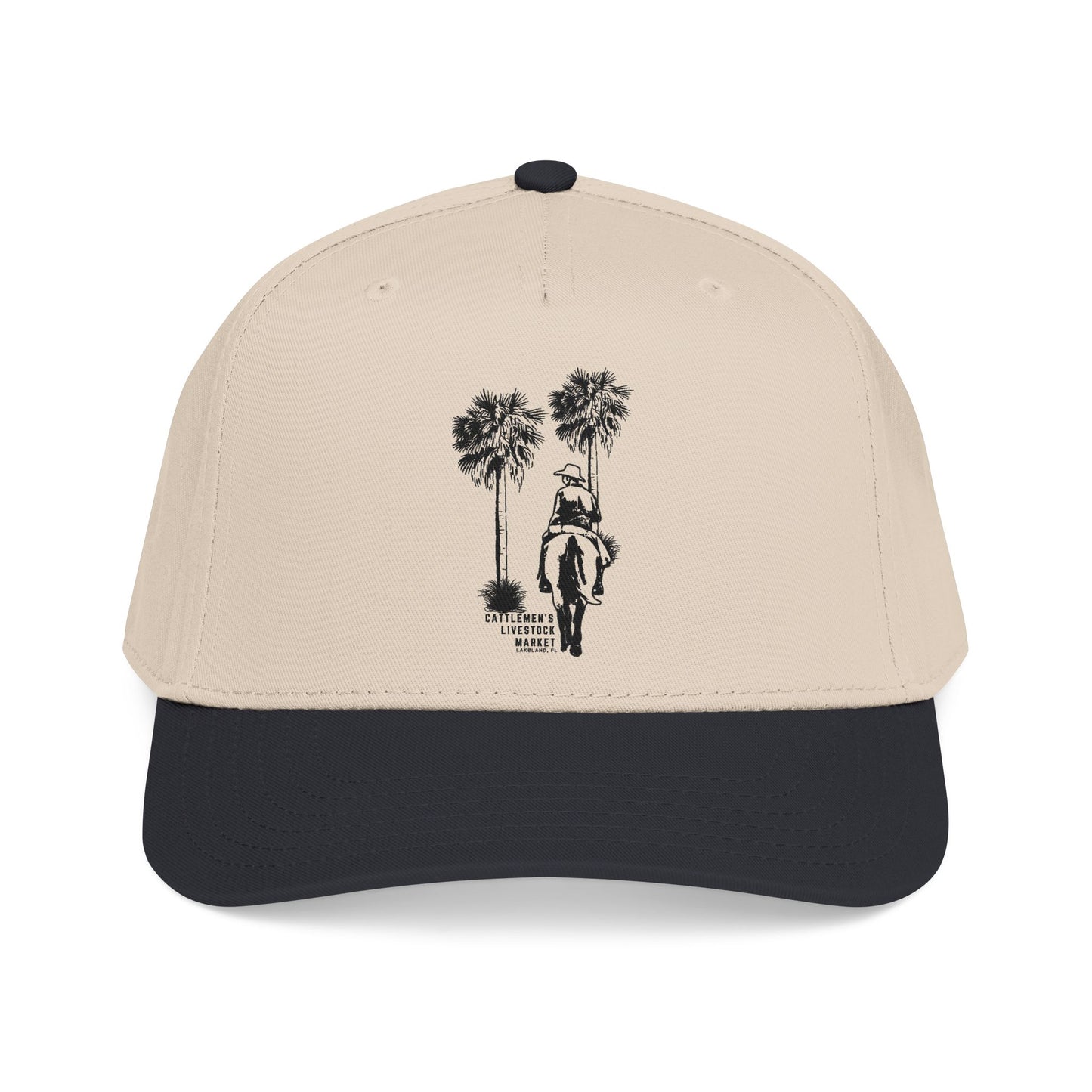 Florida Cowboy Cattlemen's Hat - Black/natural