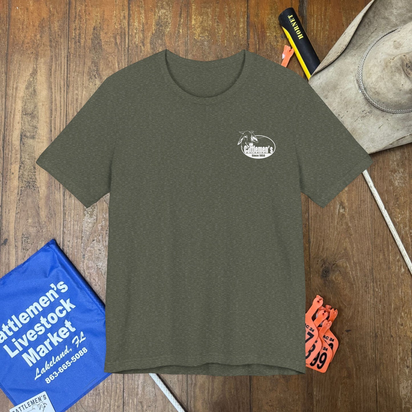 Cattlemen's Logo Tshirt | Unisex Jersey Short Sleeve Tee