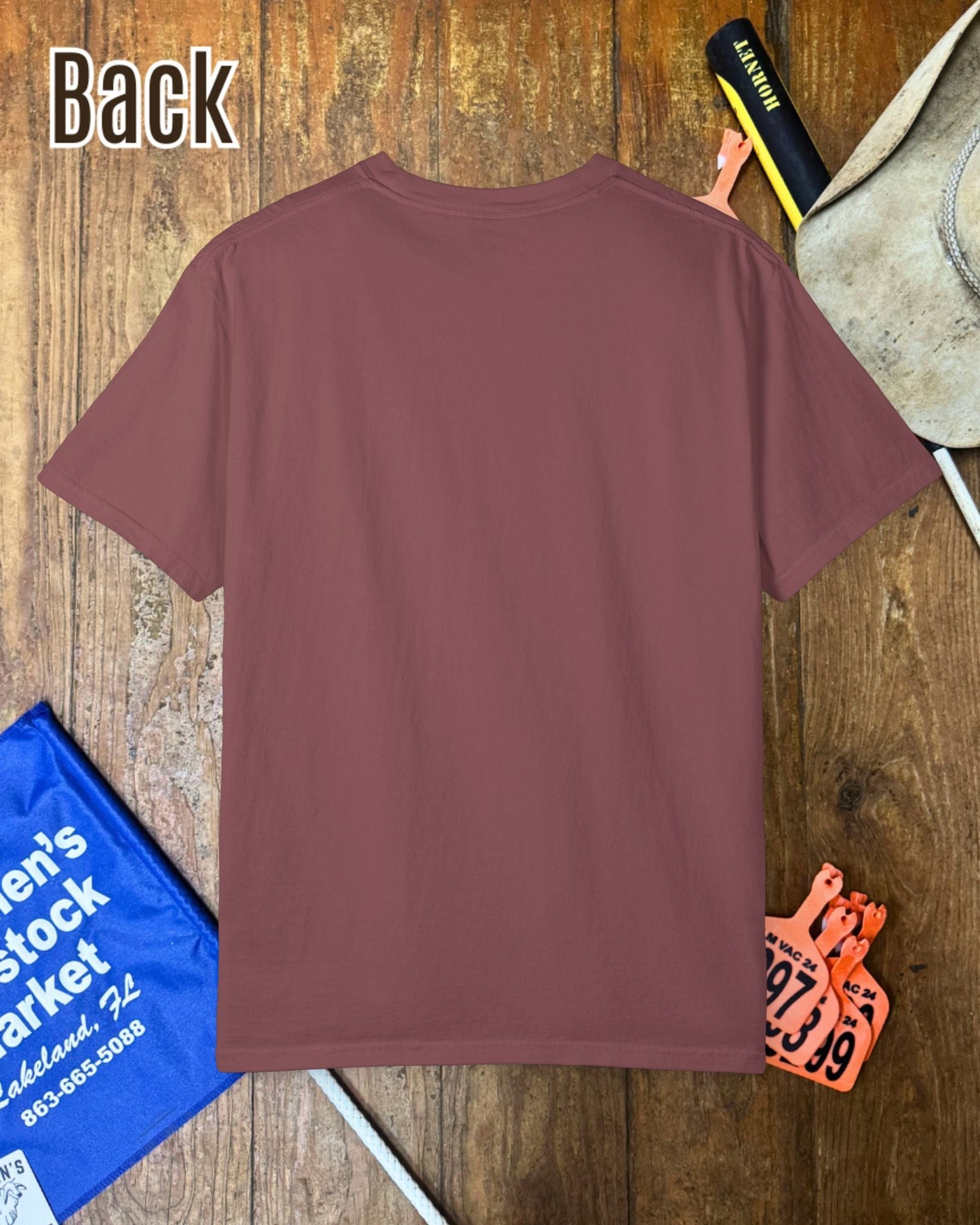 Kind of Feral Ranch Tee | Comfort Colors tee - Rust
