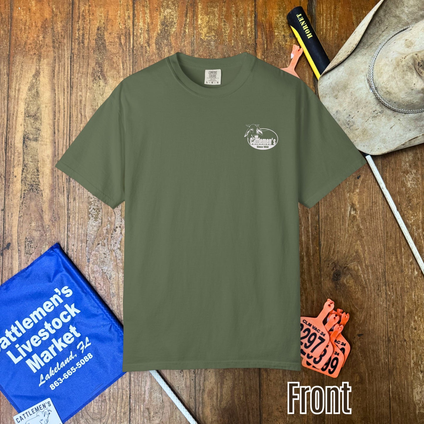 The Fussell - SAVE THE FLORIDA COWBOY | Comfort Colors tee