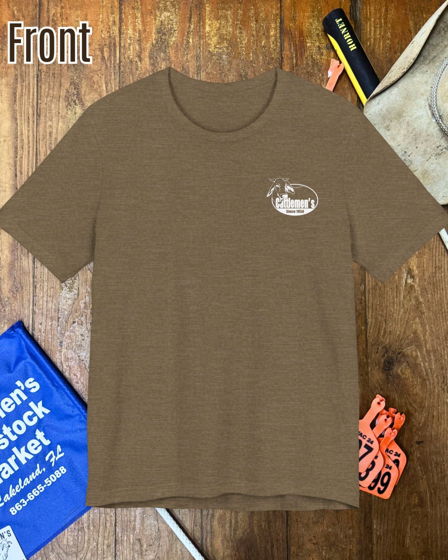 Cattlemen's Logo Tshirt | Unisex Jersey Short Sleeve Tee
