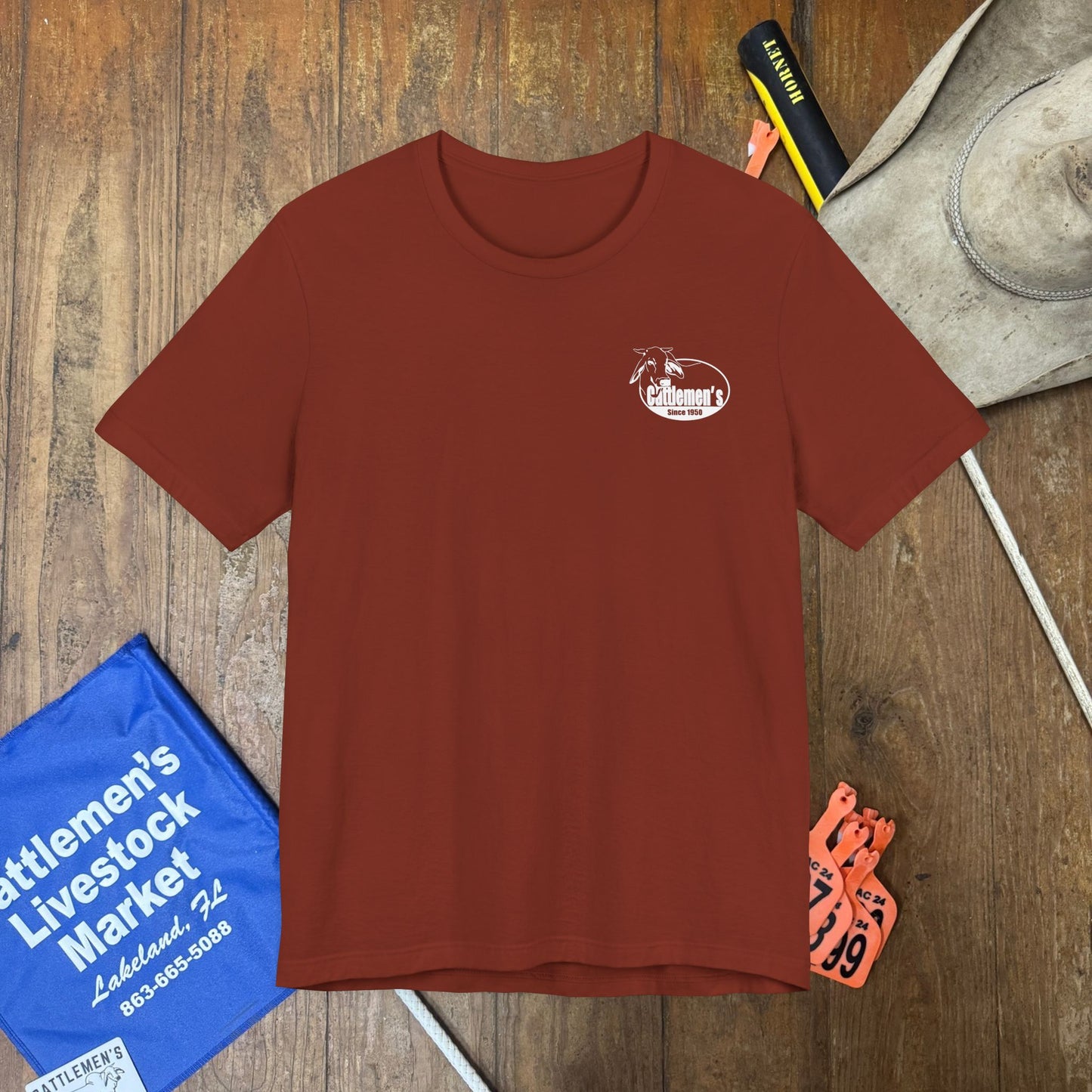 Cattlemen's Logo Tshirt | Unisex Jersey Short Sleeve Tee