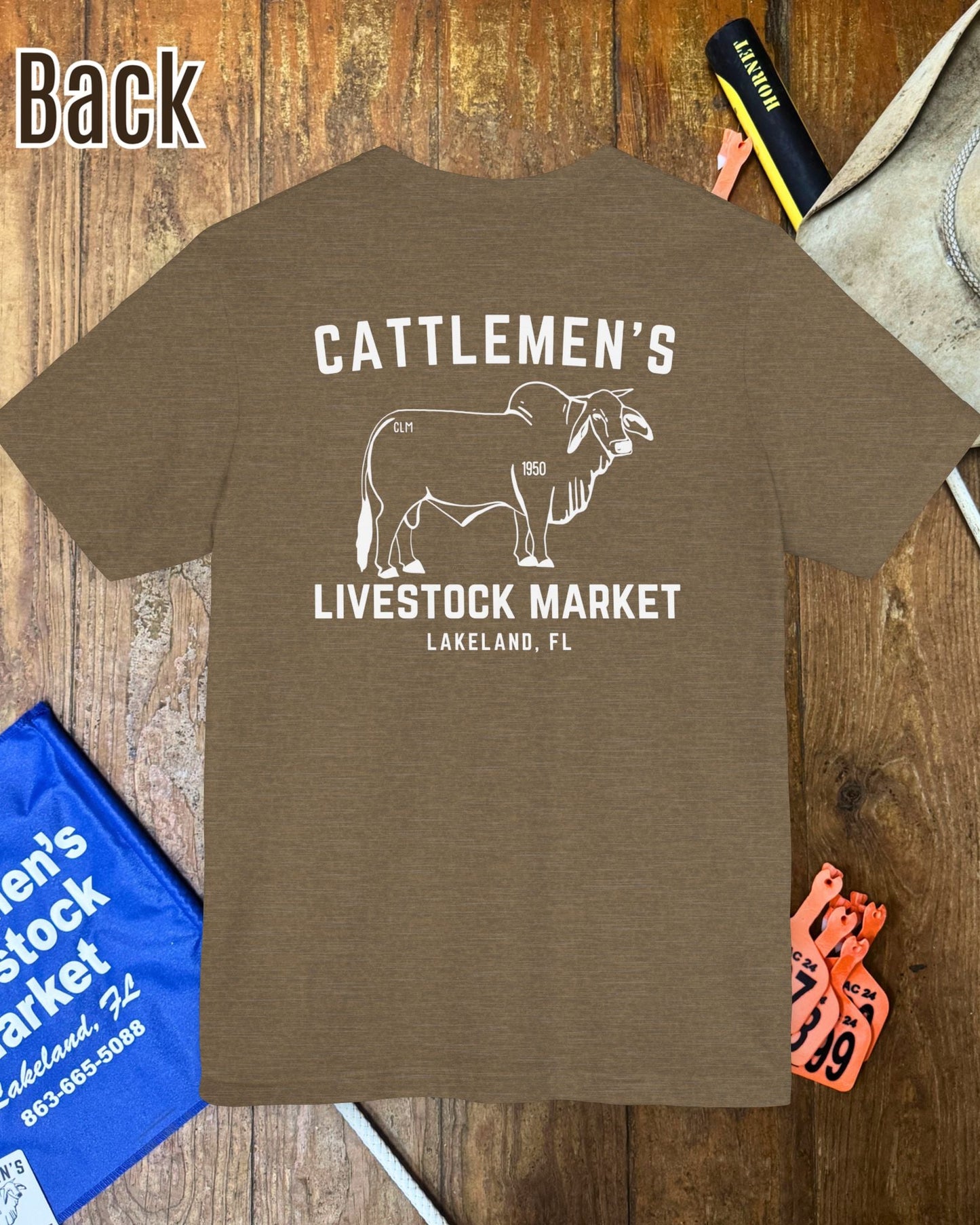 Cattlemen's Logo Tshirt | Unisex Jersey Short Sleeve Tee