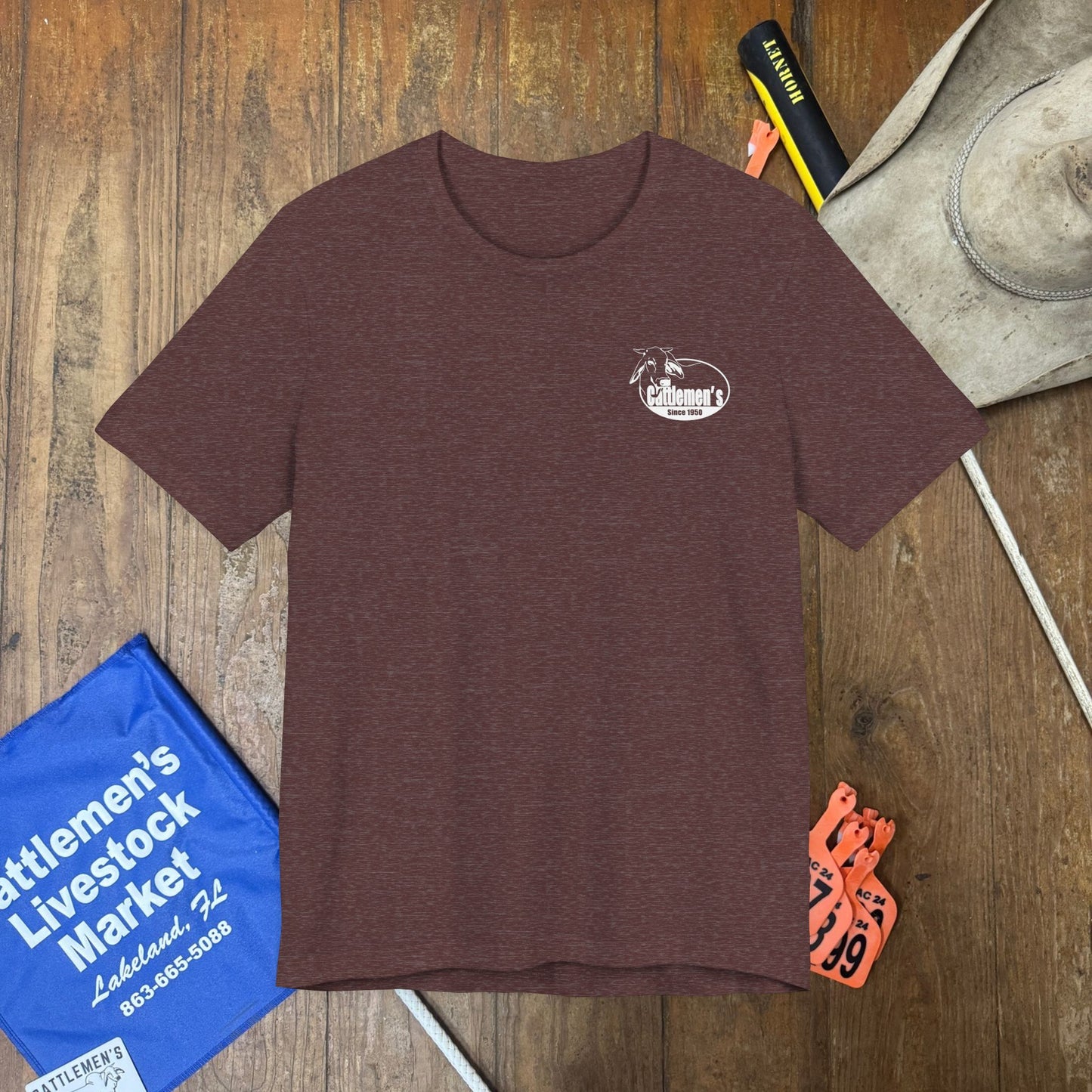 Cattlemen's Logo Tshirt | Unisex Jersey Short Sleeve Tee
