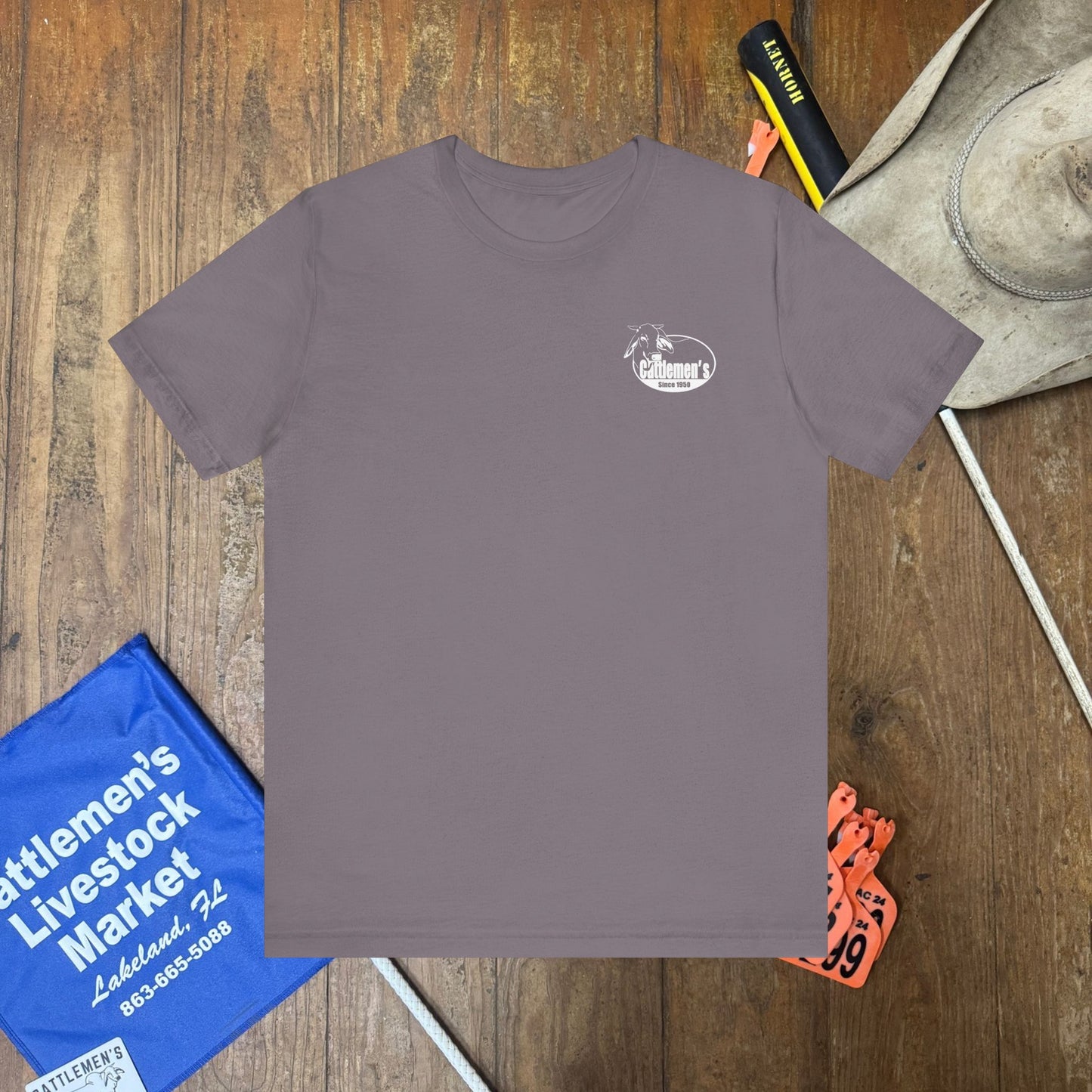 Cattlemen's Logo Tshirt | Unisex Jersey Short Sleeve Tee