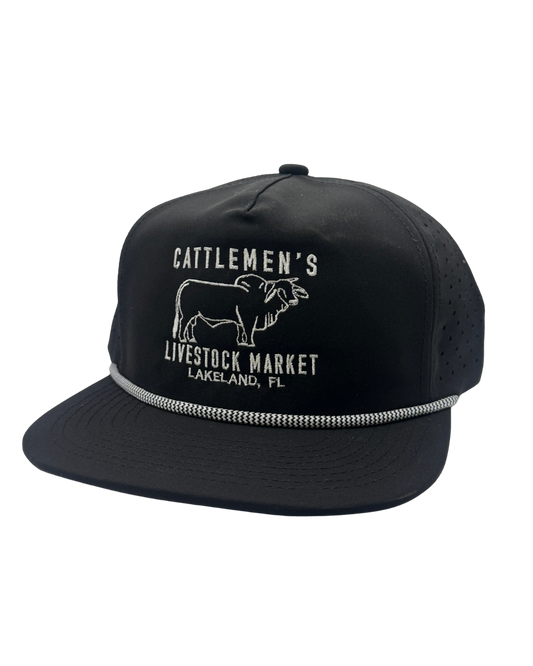 Cattlemen's Rope Hat - Black