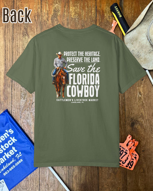 The Fussell - SAVE THE FLORIDA COWBOY | Comfort Colors tee