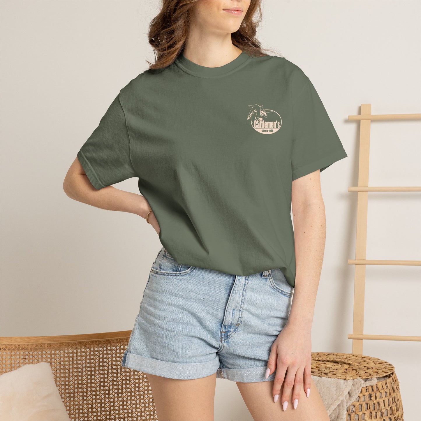 Cattlemen's Bammer - CoffortColors Tshirt
