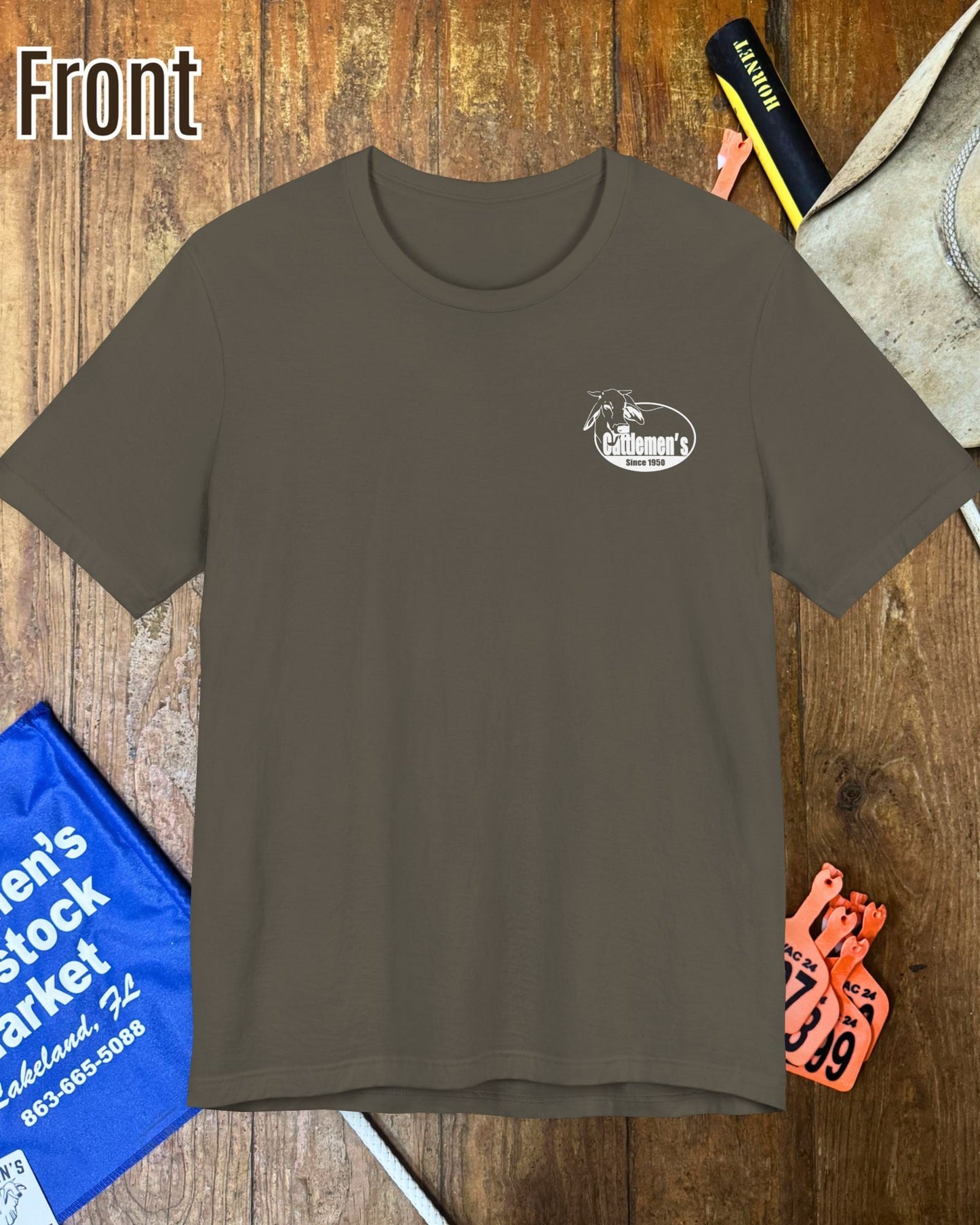 Cattlemen's Logo Tshirt | Unisex Jersey Short Sleeve Tee