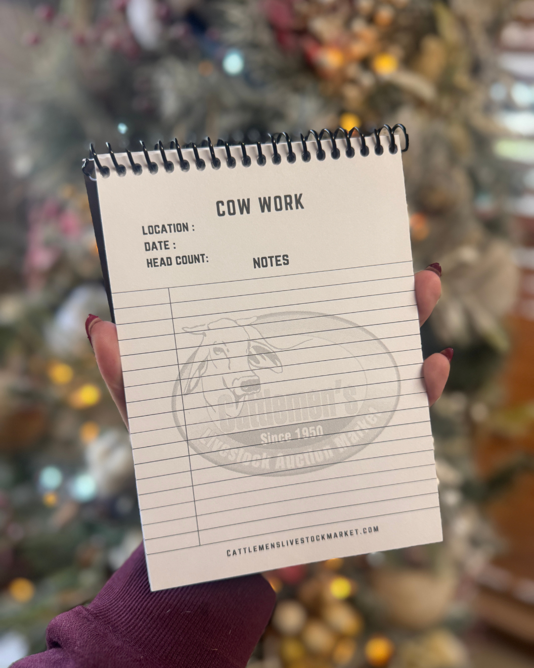 Ranch Records Notebook