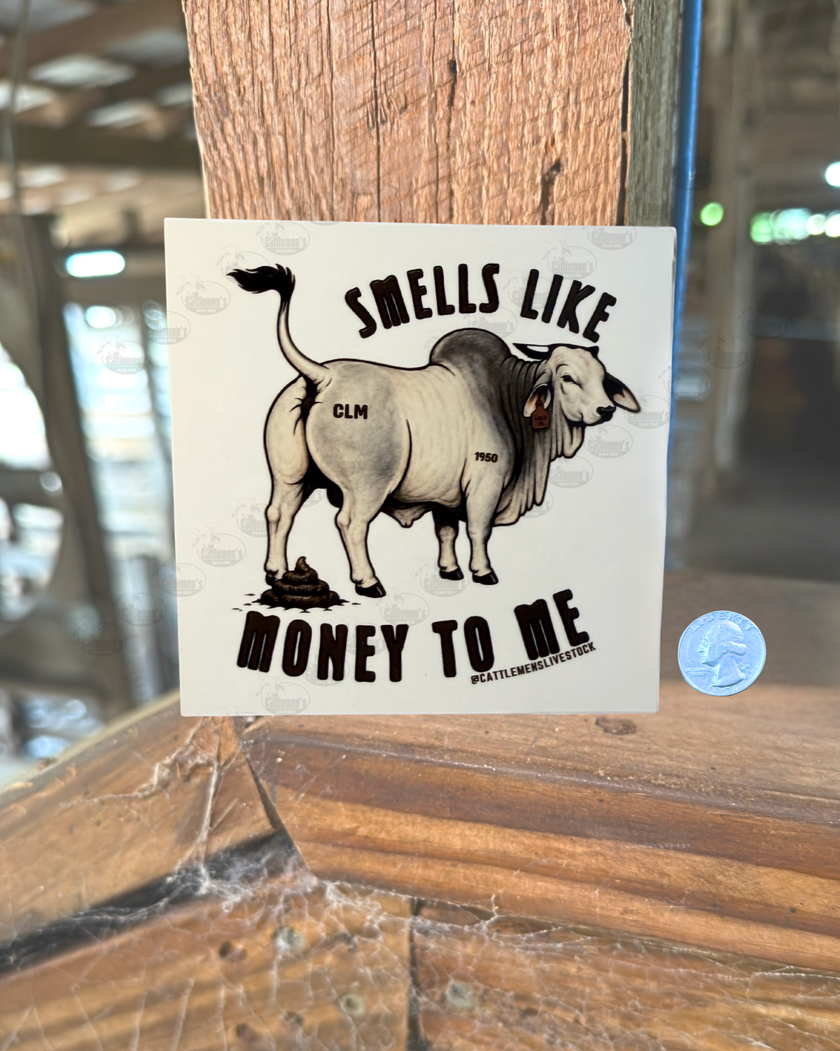 Smells like Money to Me | Vinyl sticker