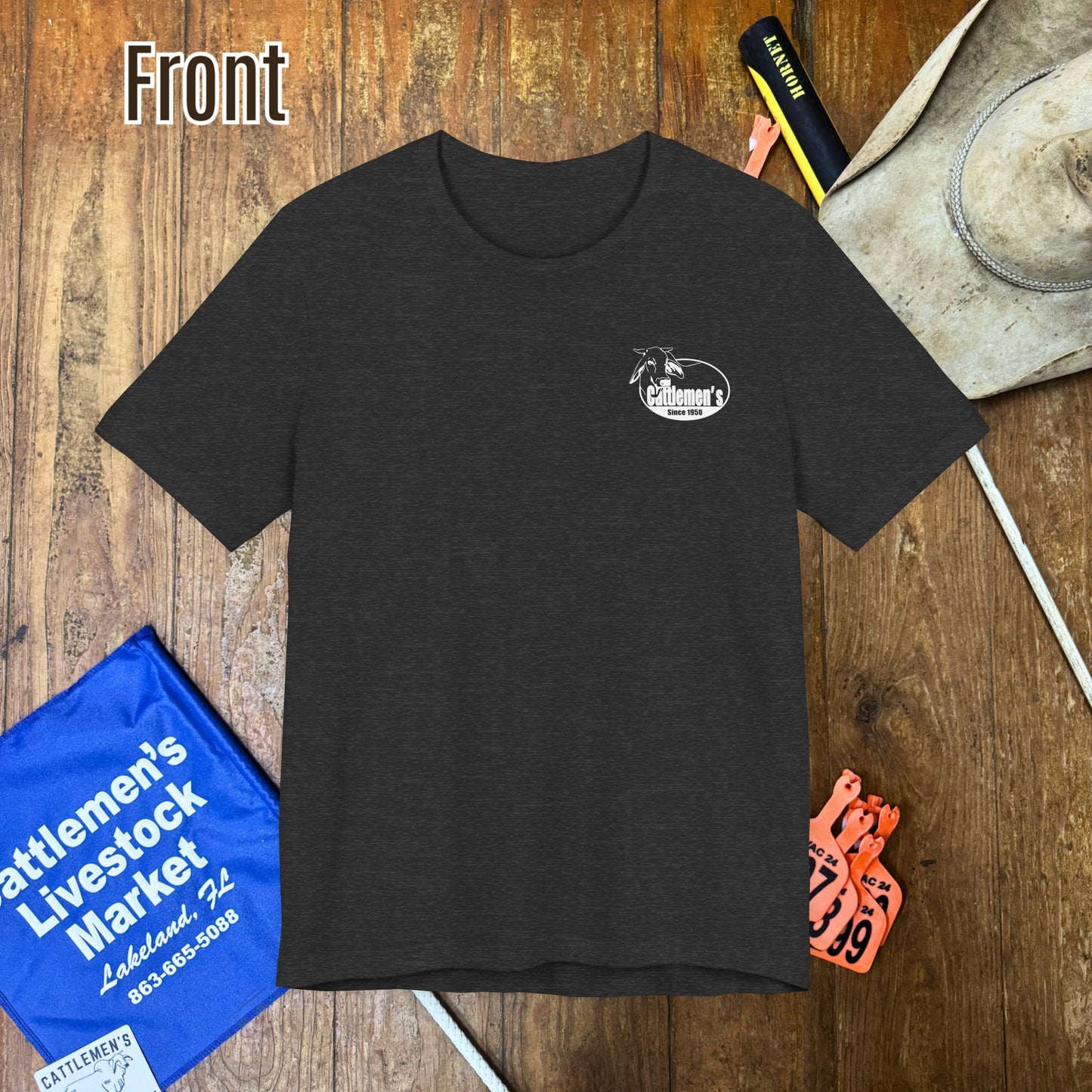 Cattlemen's Logo Tshirt | Unisex Jersey Short Sleeve Tee